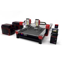 Water Jet Cutting Machine for Metal Glass Stone Plastic Sponge CNC Cutting Machine Water Cut