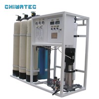 Water Treatment RO Machine 500LPH Pure Water High Salt Rejection