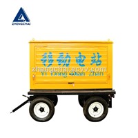 50Hz 60Hz 50kw Mobile Power Plant Portable Diesel Generator with a Trailer 62.5kva