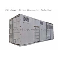 Containerized Skid Mounted Ozone Generator System for Industry, Large-Scale Ozonators & Ozone Generators (Output 1kg/Hr