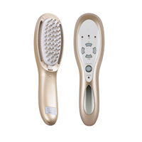 2021 Gold RF Infrared Comb Hair Care Anti Loss Detangled Scalp Massager Liquid Guid Comb