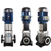 ZHAOYUAN Supply CNP CDMF150 60HZ High Pressure Stainless Steel Vertical Multistage Centrifugal Electric Water Pomp Pump