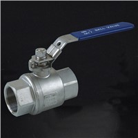 Stainless Steel R407 2 Pieces Ball Valve