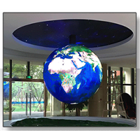 Sphere LED Display like a Simulated Earth with Beautiful Effect in Your Application