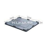 High-Density Virgin PE 1210A Plastic Pallet Box from China