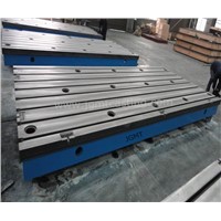 Cast Iron T-Slots Floor Bed Plate Manufacturer