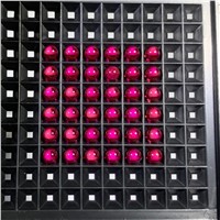 Diameter Tolerance +/-0.001mm Roundness <0.4um 3.015mm N15RU Gemstone Synthetic Ruby Optical Spherical Ball Lens