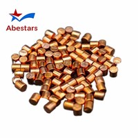 High Purity 99.999% 99.9999% Copper Granules Copper Pellets Cu Slugs for Evaporation Coating Materials