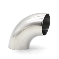 Polish Weld Sanitary Stainless Steel Pipe Fitting Elbow Bend