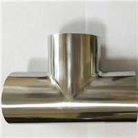 Sanitary 3A Ss Equal Reducing Tee Tube Joint Fitting