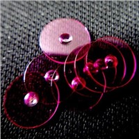 Synthetic Sapphire Ruby Ceramic Parts Holed Bearing Hole Jewel Cup Jewels Nozzle for Jet Orifice