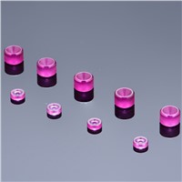 Synthetic Sapphire Ruby Ceramic Parts Holed Bearing Hole Jewels Cup Jewels Nozzle