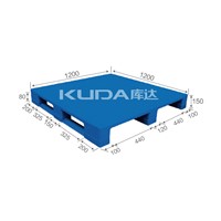 Warehouse Storage Solution 1212B PBCZ PLASTIC PALLET(BUILT-in STEEL TUBE)China Manufacturer