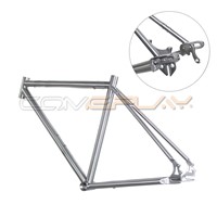 COMEPLAY Titanium Road Bike Bicycle Belt Drive Frame
