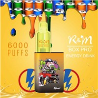 R&M Box Pro 6000 Puffs Disposable Vape Vapes Wholesaler Wholesale Disposable Vape
