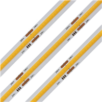 Long Lifetime 24V CRI90 COB LED Strip 6000-6500k White 320LEDs/M Flexible Tape Rope Light/Led Strip