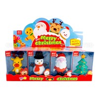 Jumbo Christmas 3D Eraser Set Fancy Gift