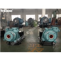 Tobee 4x3D-AH Slurry Pump Is a Standard Horizontal Dewatering Pump for Pumping Abrasive Slurries,