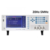 20Hz-5MHz Benchtop Digital Capacitance Resistance Impedance Continuously Adjust Inductance Bridge Lcr Meter