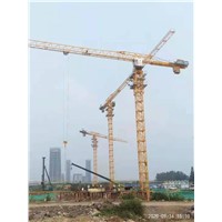Flat Top Tower Cranes7535-20T, Has a Max Jib Length of 75m & a Maximum Capacity of 20t.