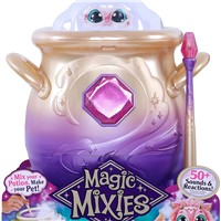 Magic Mixies Magical Misting Cauldron with Interactive 8 Inch Blue Plush Toy &amp;amp; 50+ Sounds &amp;amp; Reactions
