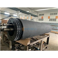 Rubber Coated Roller with Sprocket