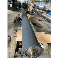 Table Roller Coated with Rubber Patterned Rollers