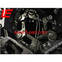 Steel Track Group Assy Track Chain &amp;amp; Shoe for Komatsu PC28UU Mini Excavator Undercarriage Parts