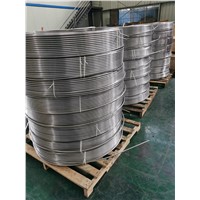 304/316 Stainless Steel Welded Coil Tubes for Heat Exchanger Tubing Refrigeration Industry