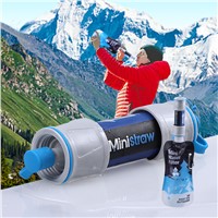 Mini Outdoor Camping UF 0.01um & Active Carbon Survival Life Personal Water Filter for Hiking