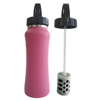 Virus Removal Sport Bottles Stainless Steel BPA Free Water Bottle Filter