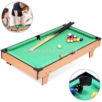 Mini Table Billiards Set Tabletop Lightweight Portable Wooden Billiard Sets Suitable for Family Fun Games Toys