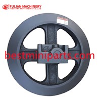 for Hanix SB550 Front Idler Wheel Drive Idler Mini Excavator Undercarriage Crawler Track Spare Parts