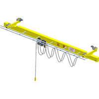 Light-Weight Remote Control European Style Single Girder Overhead Crane