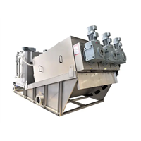 Volute Screw Press Sludge Dewatering Machine for Food Industry Waste Water