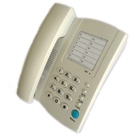 Corded Phone Wired Landlined Telephone Set with Multi-Function Keys
