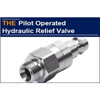 It Costs over 30,000 US Dollars to Rebuy the Hydraulic Relief Valve Made in Germany.