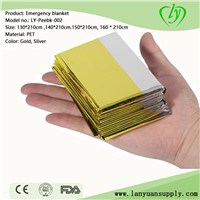Gold Medical Outdoor First Aid Warm Emergency Blanket