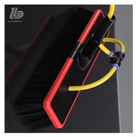 Red Custom Carbon Tube 3k 12k Twill Extension Telescopic Carbon Fiber Pole Window Cleaning Pole