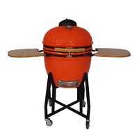 22 Inch Wood Pellets Outdoor Furniture Kamado BBQ Charcoal Grill Large Pizza Oven