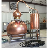 300L Copper Pot Still Alcohol Whiskey Vodka Distillation Equipment