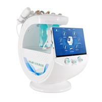 7 in 1 Smart Ice Blue Hydra Facial Microdermabrasion BIO RF Ultrasound Skin Care Machine