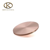99.99% Purity OFC Cu 4N Copper Rotatory Or Planar Sputtering Target PVD Coating