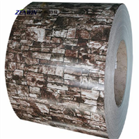 ZENWIN Brick Pattern PPAL Aluminium Coil for Building Decoration