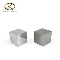Polishing Surface Tungsten Cubes W Block Metal Tungsten Alloy Bar for Decoration