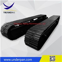 Hot Sale Steel Track Undercarriage for Heavy Crawler Mobile Crusher Machinery