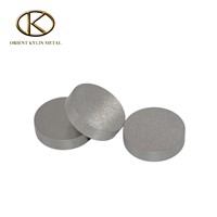Polished Tungsten Round Plate Disc W Sheet Disc with Bright Surface for Cutting