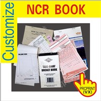 Duplicate Carbonless Receipt Invoice Book, Tax Invoice NCR Book Printing