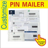 Customized Blank Envelope Printing Paper Blank Receipt Printing Paper Pin Mailer