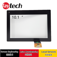 10.1-Inchprojection Capacitive Touch Screen, CTP G+G, 10 Refers To Touch Function